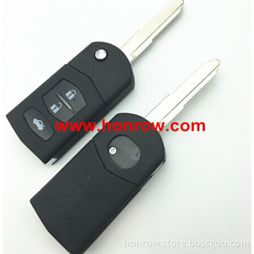New arrival Mazda 3 button remote key shell